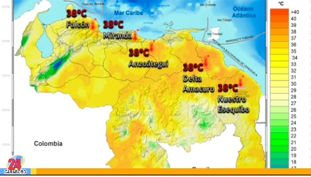 Clima hoy 25 de octubre en Venezuela - Clima hoy 25 de octubre en Venezuela