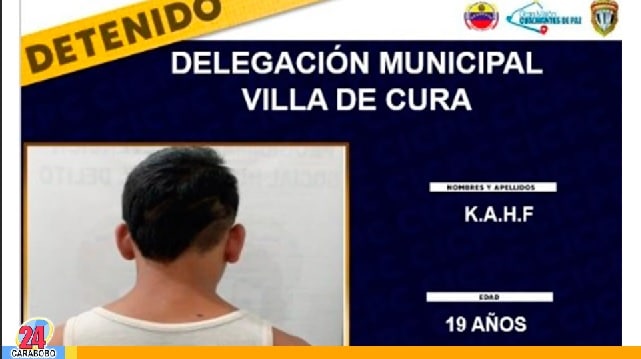 Quedó detenido en Villa de Cura - Quedó detenido en Villa de Cura