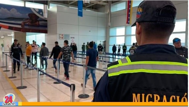 Venezolanos repatriados desde Estados Unidos - Venezolanos repatriados desde Estados Unidos