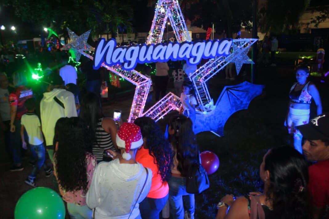 Naguanagua bienvenida a la Navidad