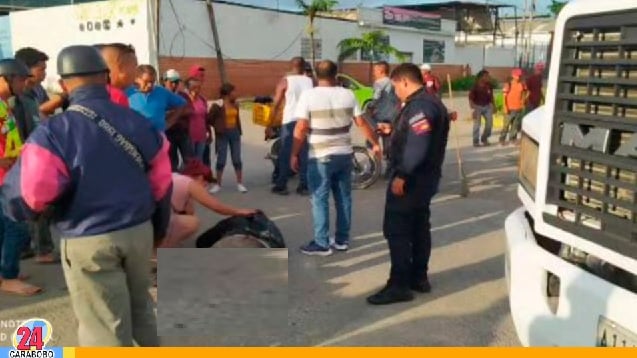 Choques de motos en Puerto Cabello - Choques de motos en Puerto Cabello