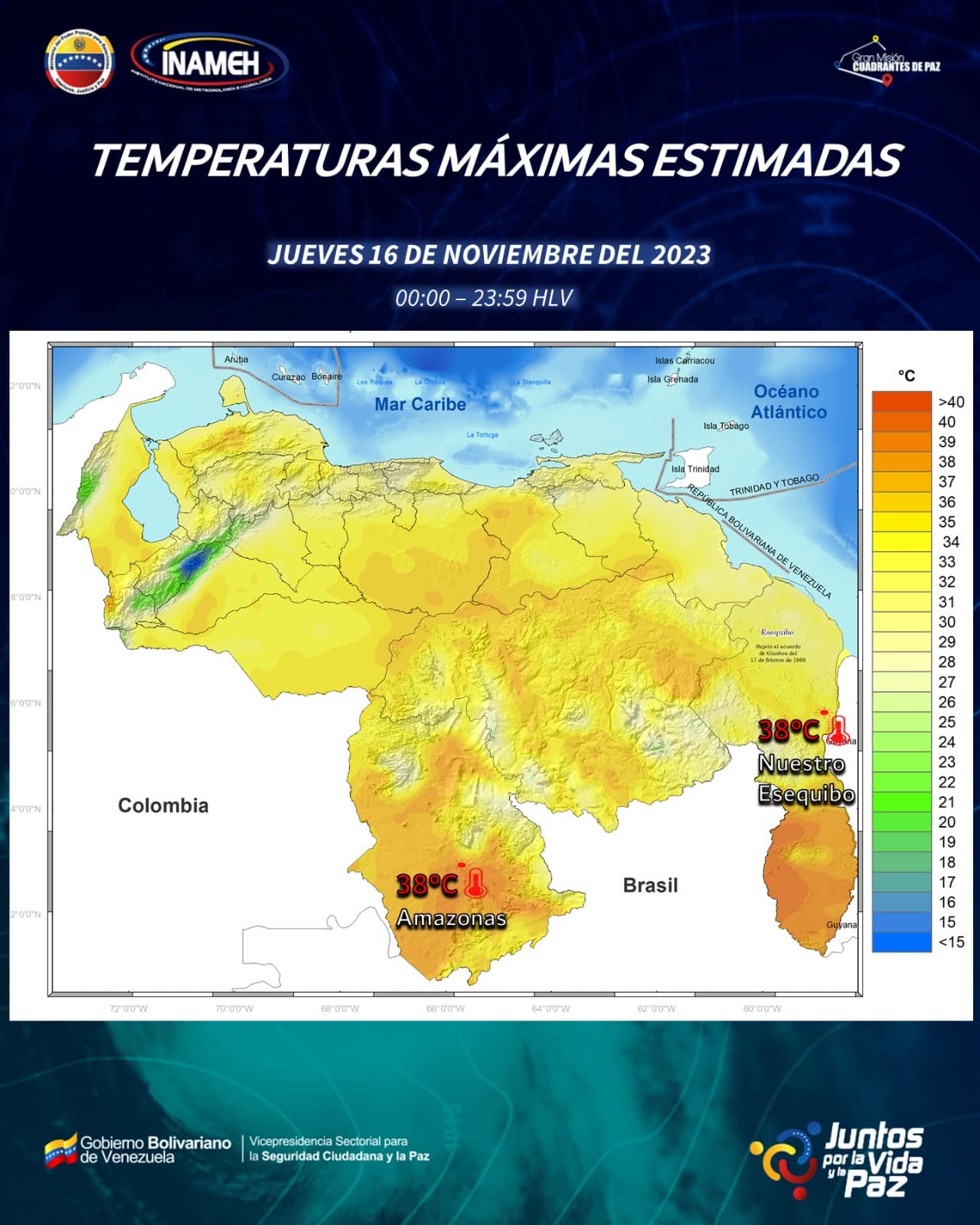 Clima hoy 16 de noviembre en Venezuela - Clima hoy 16 de noviembre en Venezuela