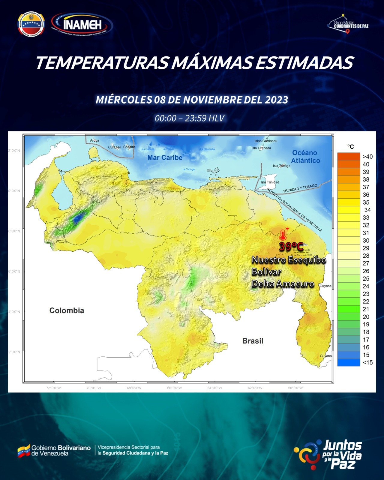 Clima hoy 8 de noviembre en Venezuela - Clima hoy 8 de noviembre en Venezuela