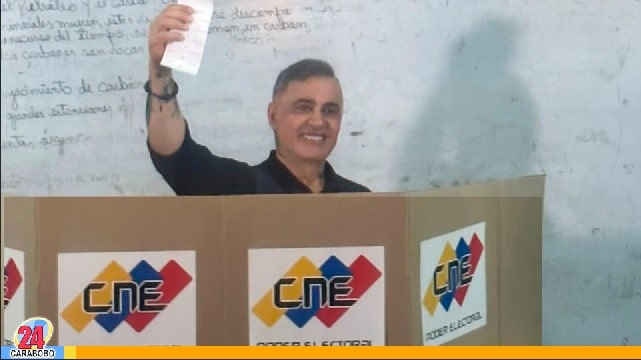 Tarek William Saab participó en el simulacro electoral - Tarek William Saab participó en el simulacro electoral