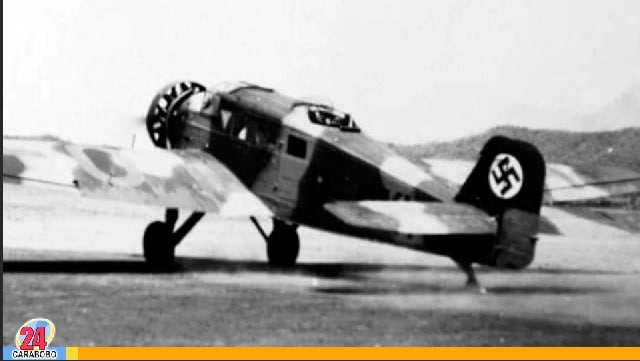 El avión nazi en Maracay - El avión nazi en Maracay
