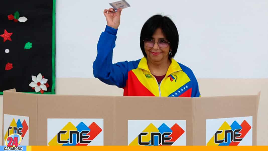 Delcy Rodríguez voto Esequibo