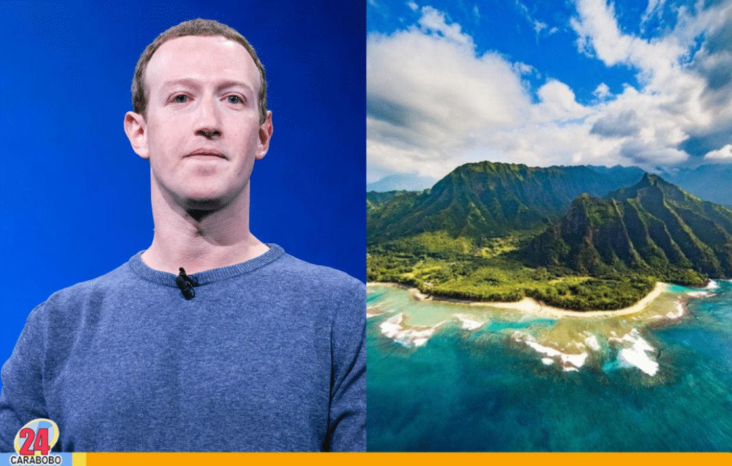 Mark Zuckerberg construyendo casa hawai