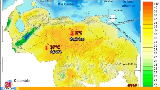 Clima hoy 18 de diciembre en Venezuela - Clima hoy 18 de diciembre en Venezuela