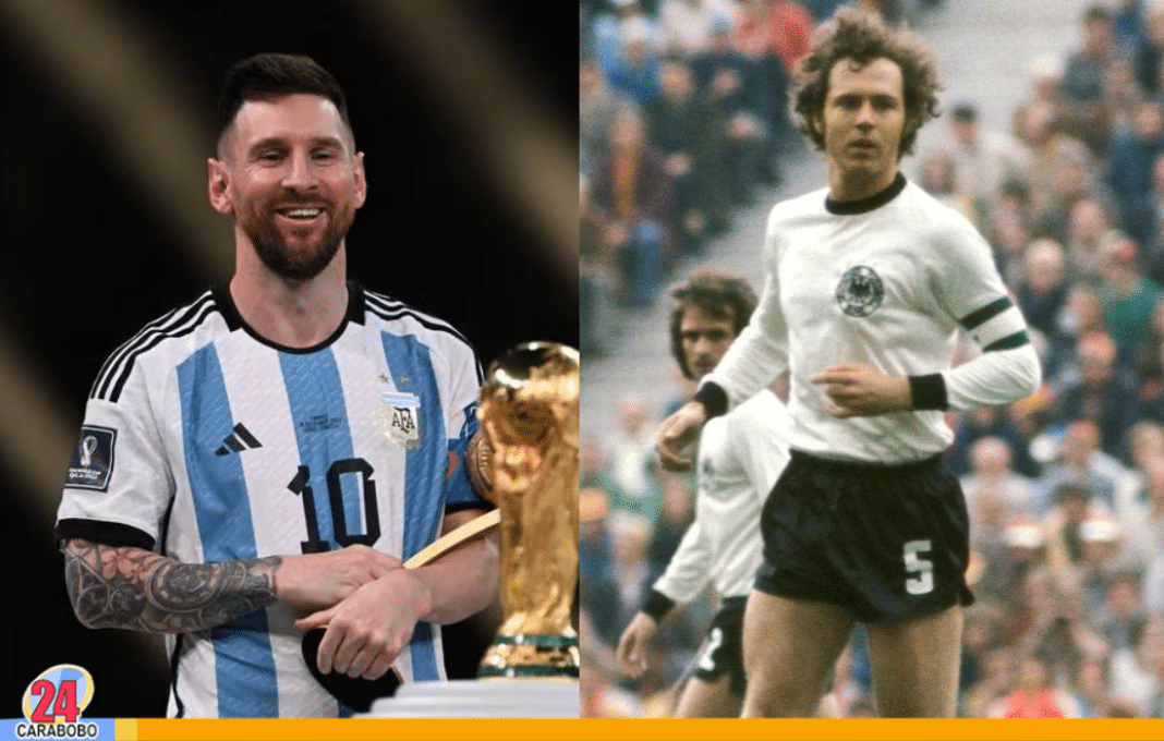 Lionel Messi Franz Beckenbauer muerte