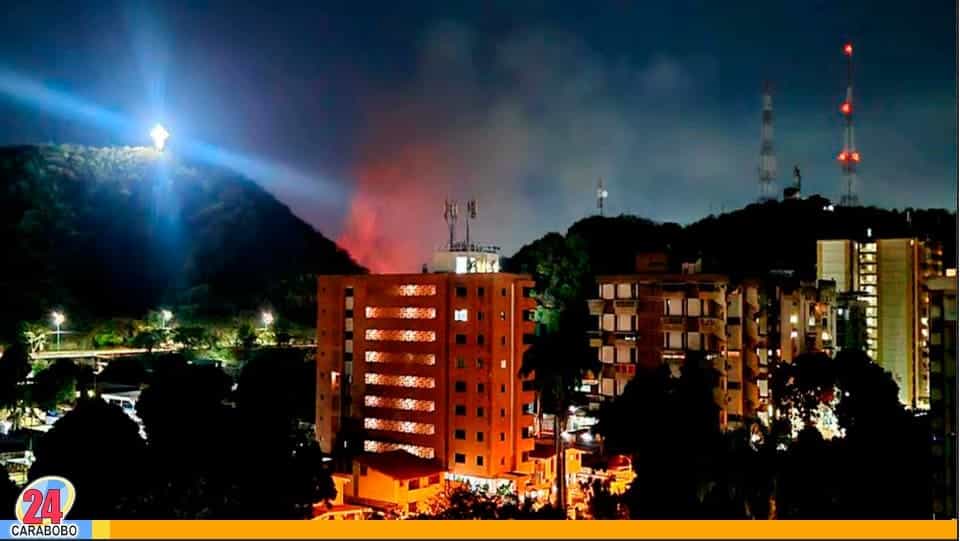 Los incendios forestales en Maracay - Los incendios forestales en Maracay
