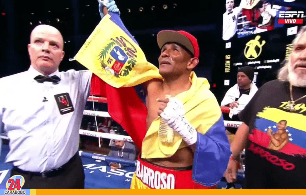 boxeador Ismael Barroso campeón