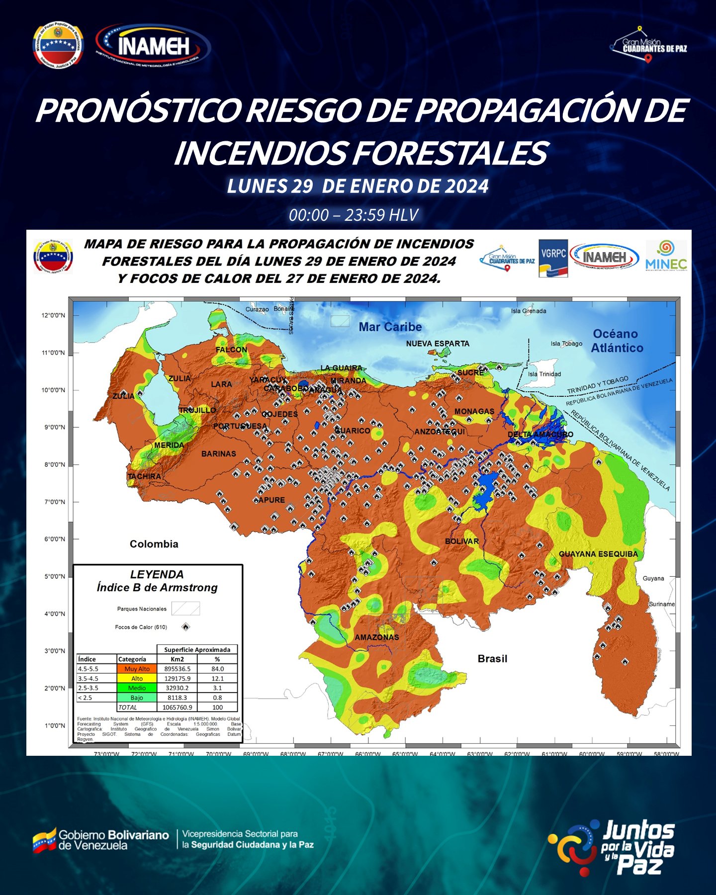 Clima hoy 29 de enero de 2024 - Clima hoy 29 de enero de 2024