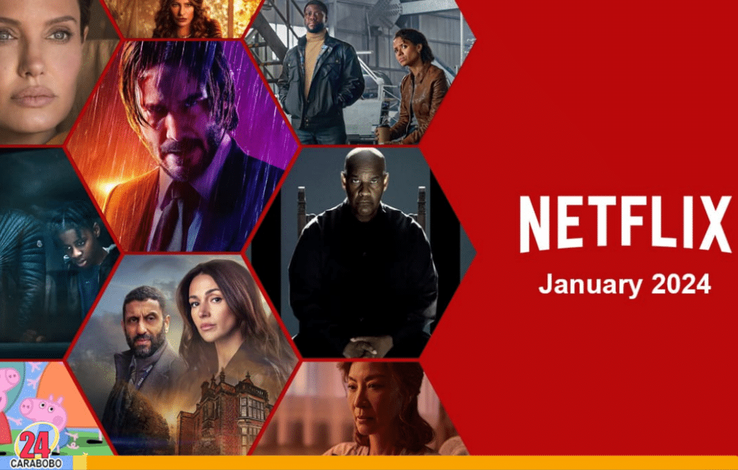 llegará Netflix enero 2024