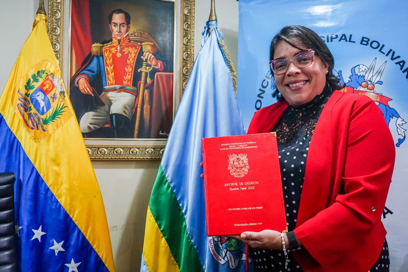 Alcaldesa Ana González entregó informe de gestión - Alcaldesa Ana González entregó informe de gestión