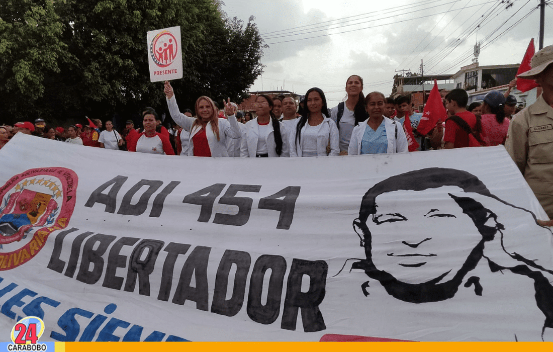 Carabobo conmemora 25 años de revolución