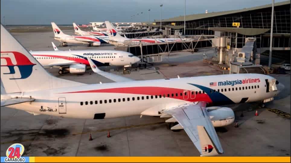 El avión de Malaysia Airlines - El avión de Malaysia Airlines