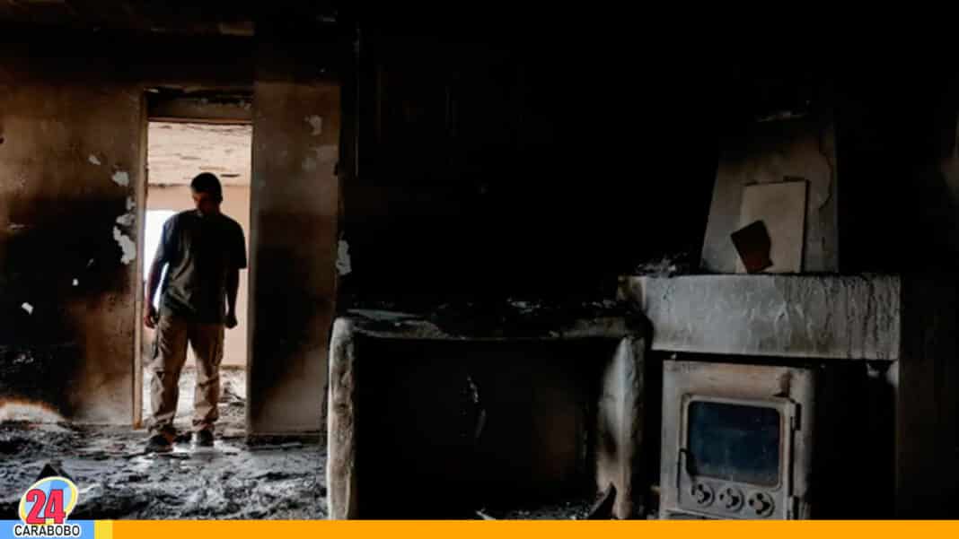 Incendio vivienda La Adobera