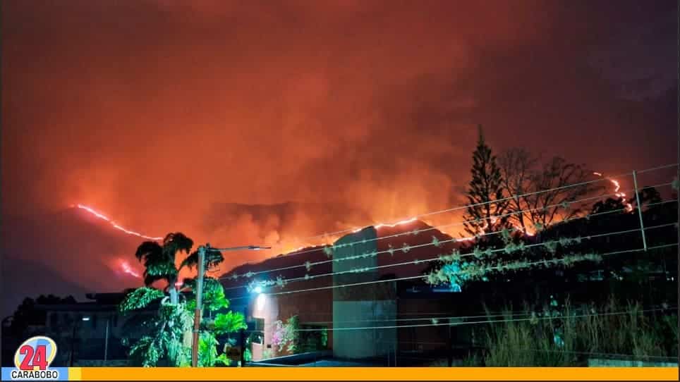 incendios forestales venezuela