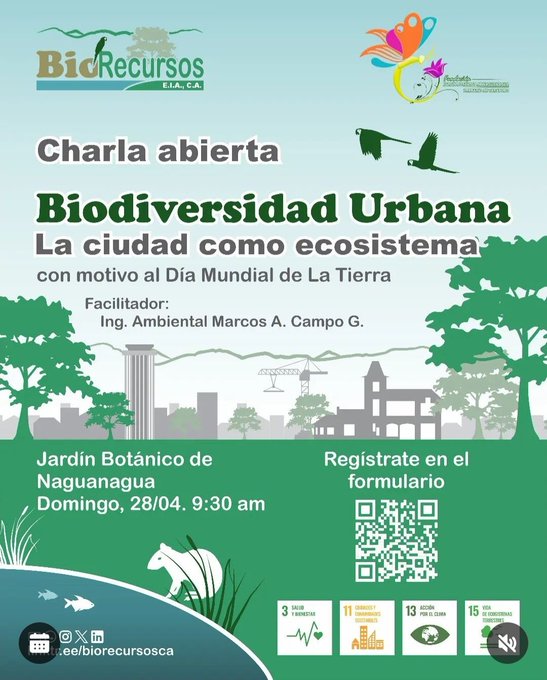 Charla de biodiversidad en Naguanagua
