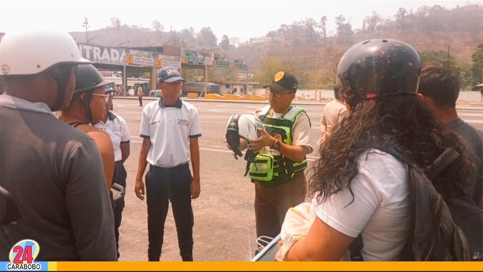 Tránsito Terrestre Carabobo a los motorizados - Tránsito Terrestre Carabobo a los motorizados