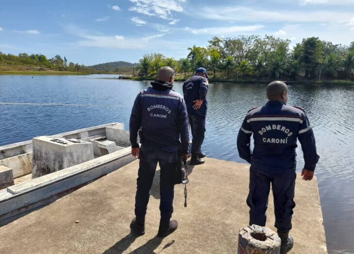 buscan niño río Caroní