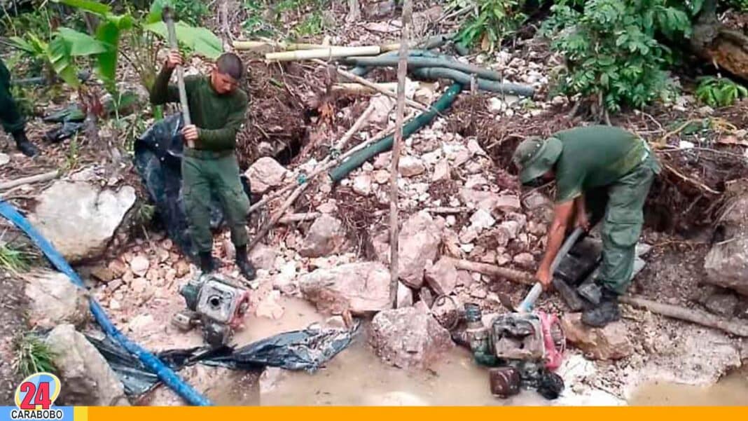 minería ilegal en Amazonas