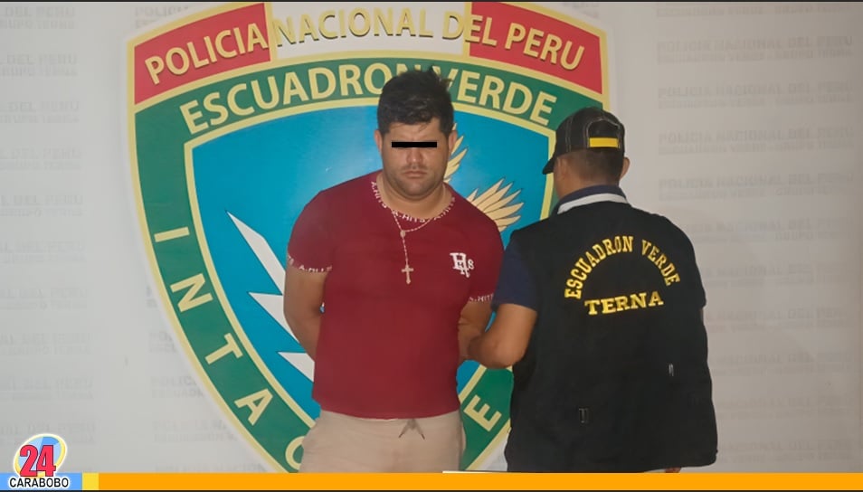 Venezolano detenido en Perú - Venezolano detenido en Perú