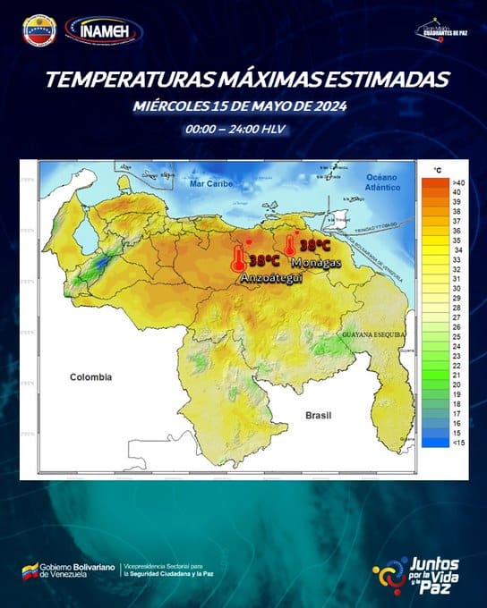 El tiempo hoy 15 de mayo de 2024 - El tiempo hoy 15 de mayo de 2024