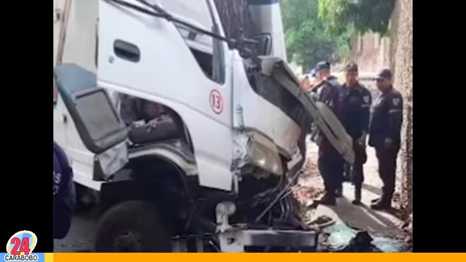 Accidente de camión en El Parral - Accidente de camión en El Parral