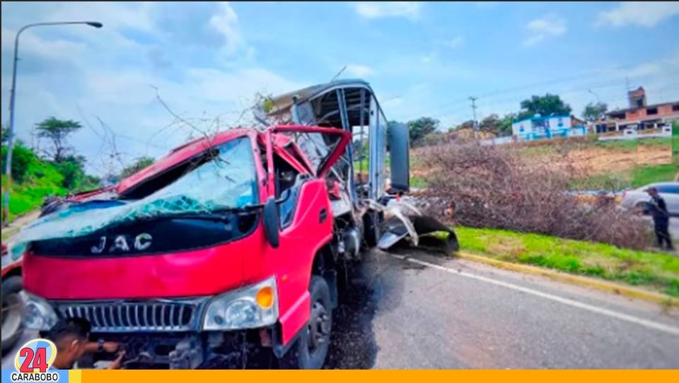 Accidente en la Autopista Sur kilómetro 12 - Accidente en la Autopista Sur kilómetro 12