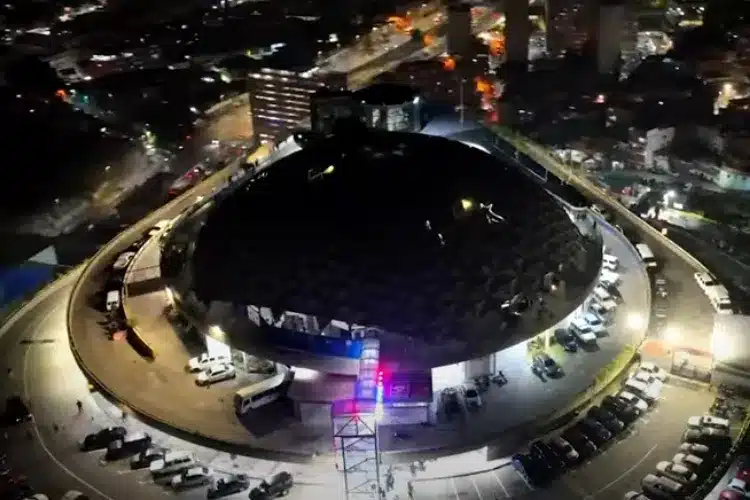 cancha de baloncesto en El Helicoide