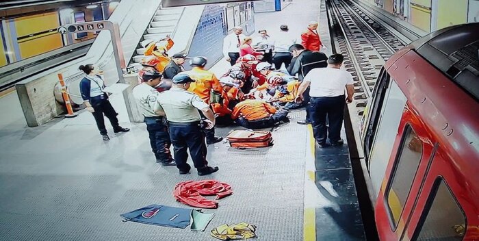 mujer se lanzó Metro de Caracas