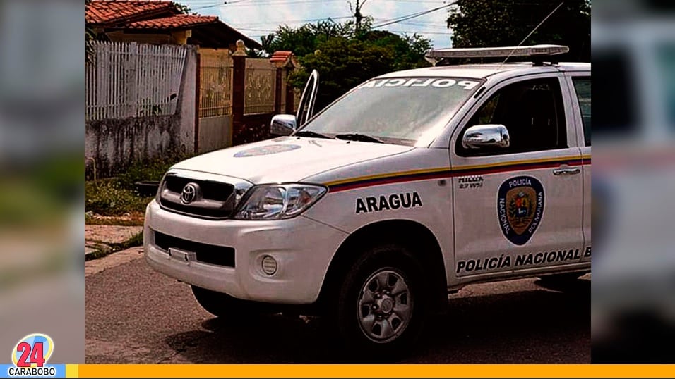 Funcionario policial en Aragua