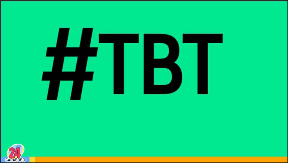 Qué es un #TBT - Qué es un #TBT