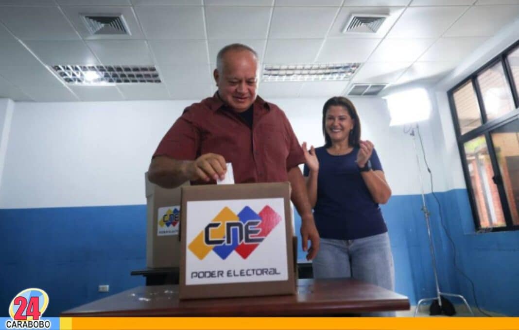 Simulacro electoral Diosdado Cabello CNE