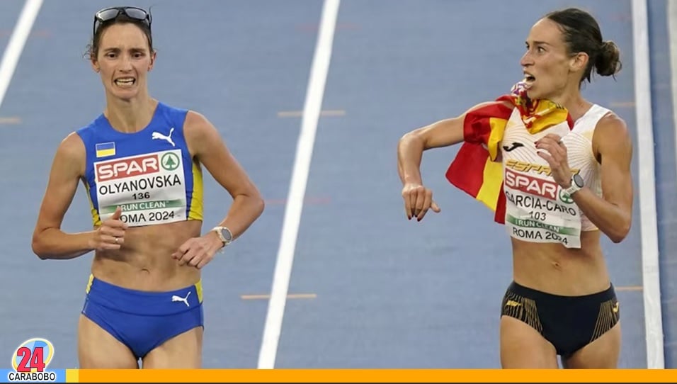 Atleta española se hizo viral - Atleta española se hizo viral