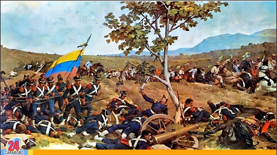 La Batalla de Carabobo un 24 de junio de 1821
