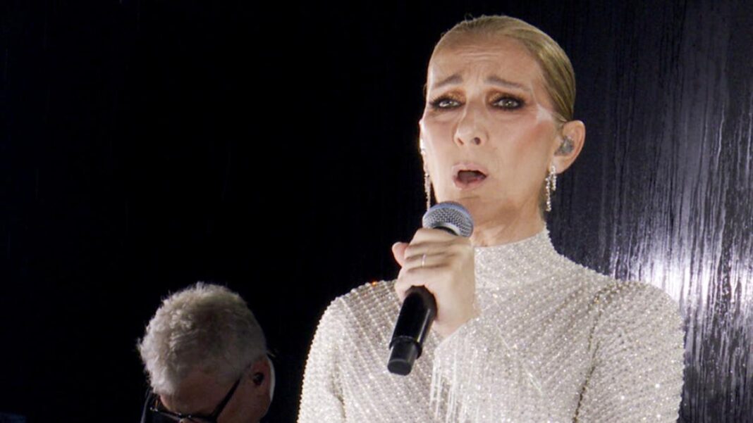 Céline Dion participó en los Juegos Olímpicos