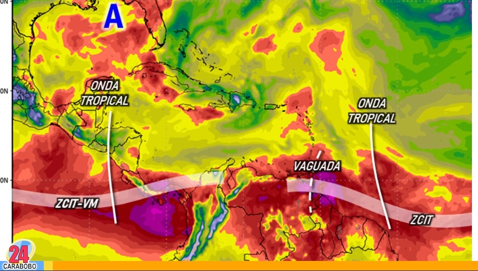 lluvias en el país hoy