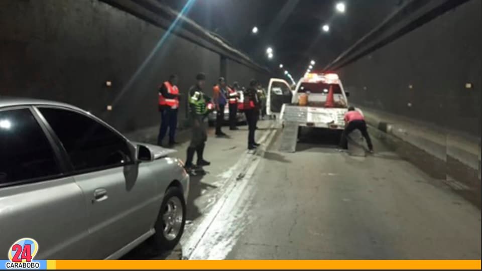 Colisión en Túnel de La Cabrera