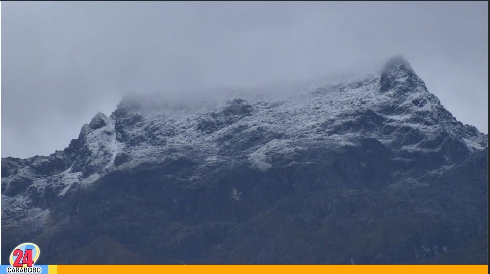 Sierras andinas con nevadas