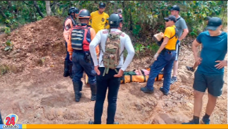 Persona lesionada en cerro de Tazajal