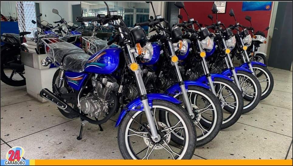 venta de motos en Venezuela