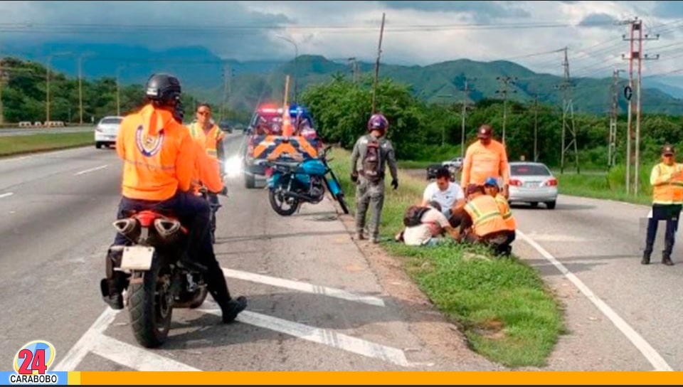 Tres accidentes de tránsito en Carabobo - Tres accidentes de tránsito en Carabobo