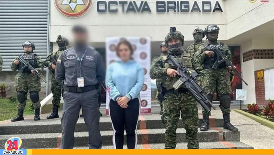 Capturada una venezolana en Colombia - Capturada una venezolana en Colombia