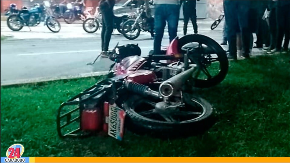 Motorizado perdió la vida en Maracay - Motorizado perdió la vida en Maracay