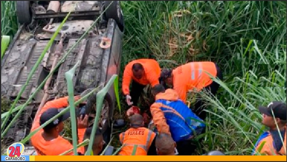 Seis lesionados en Carabobo en hechos viales - Seis lesionados en Carabobo en hechos viales