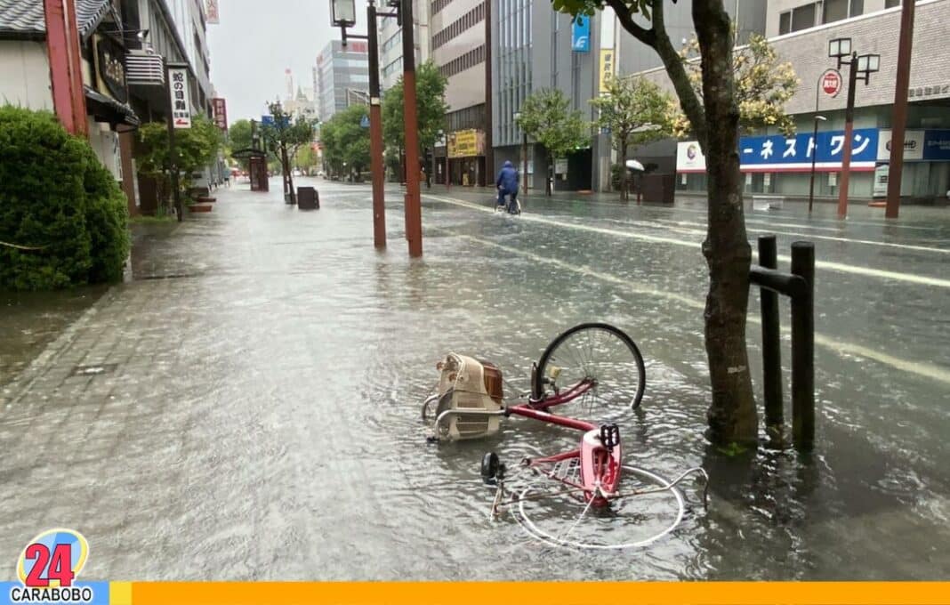 Lluvias en Japón