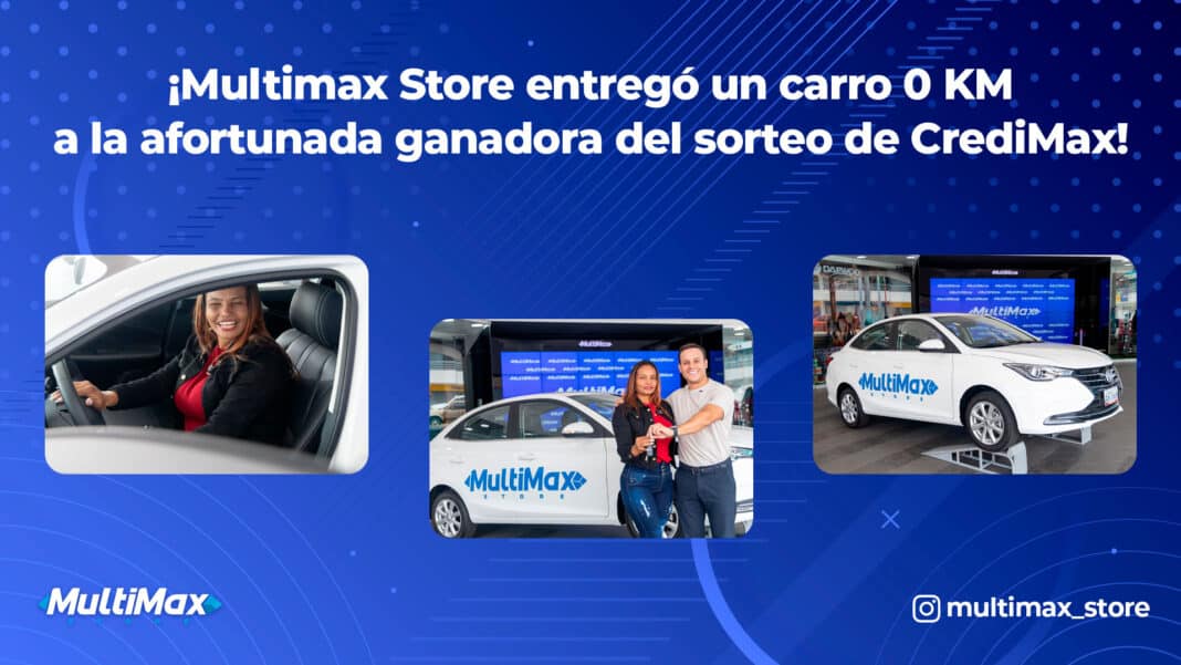 ganadora del sorteo de CrediMax