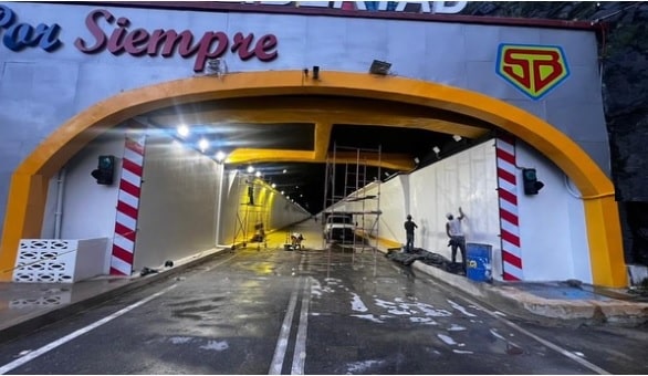 Trabajos en el túnel de La Cabrera en septiembre